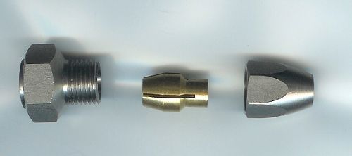 SPEEDMASTER Coupling 1/4"unf.-3/16"
